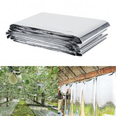 1Pc 210 x 120cm Silver Plant Reflective Film Garden Greenhouse Grow Light Accessories New