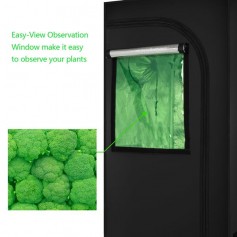 140*60*60cm Home Use Dismountable Hydroponic Plant Growing Tent with Window